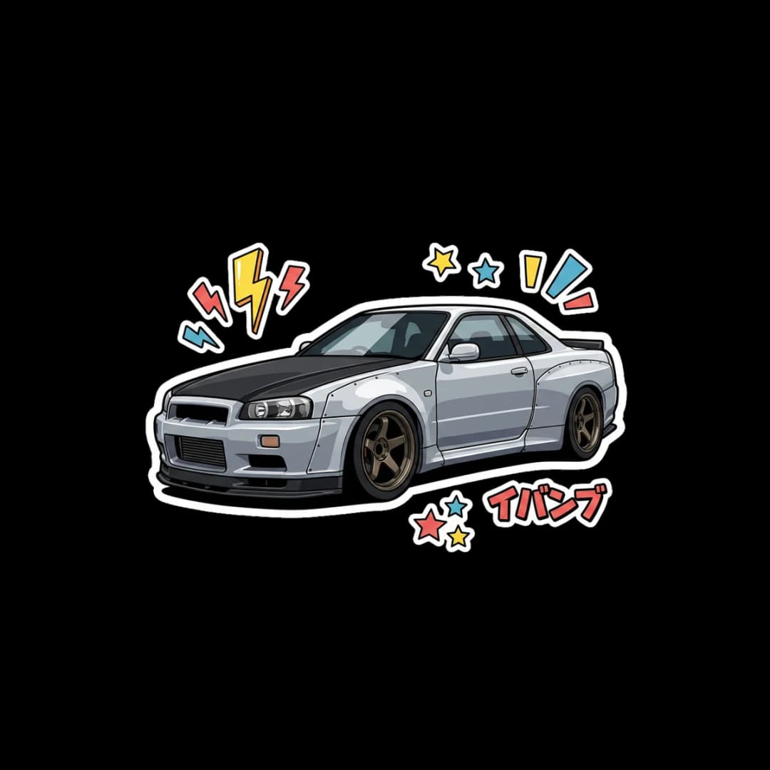 GT-R apparel design.